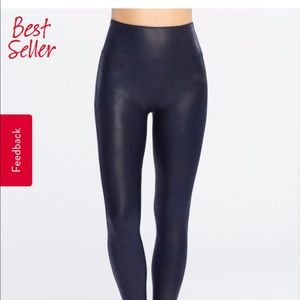 SPANX Faux Leather Leggings